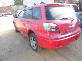 2005 MITSUBISHI OUTLANDER LIMITED RED 2.4 AT 4WD 203953